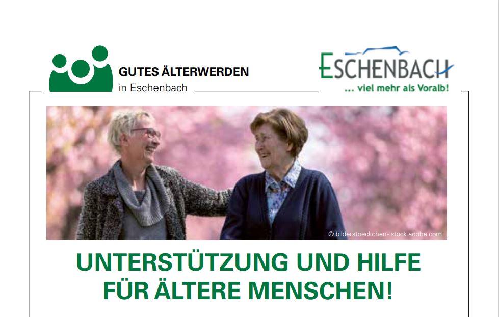 Eschenbach: Unterstützung und Hilfe für ältere Menschen