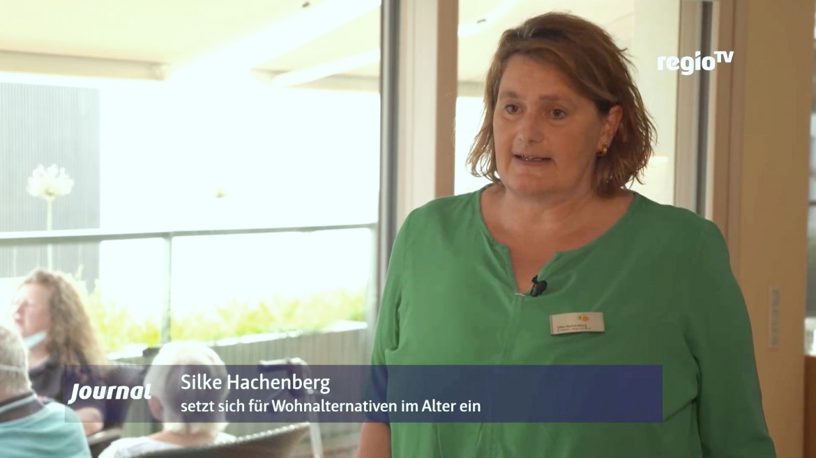 Regio TV zu Besuch in der Pflege-WG in Kirchheim Steingau