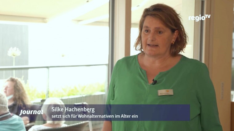 Regio TV zu Besuch in der Pflege-WG in Kirchheim Steingau